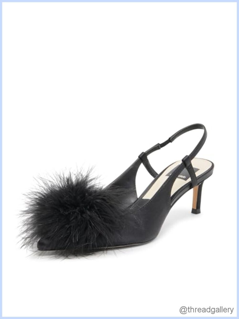 Dolce Vita Kamy Satin Kitten Heel Pump - Formal Pull-On